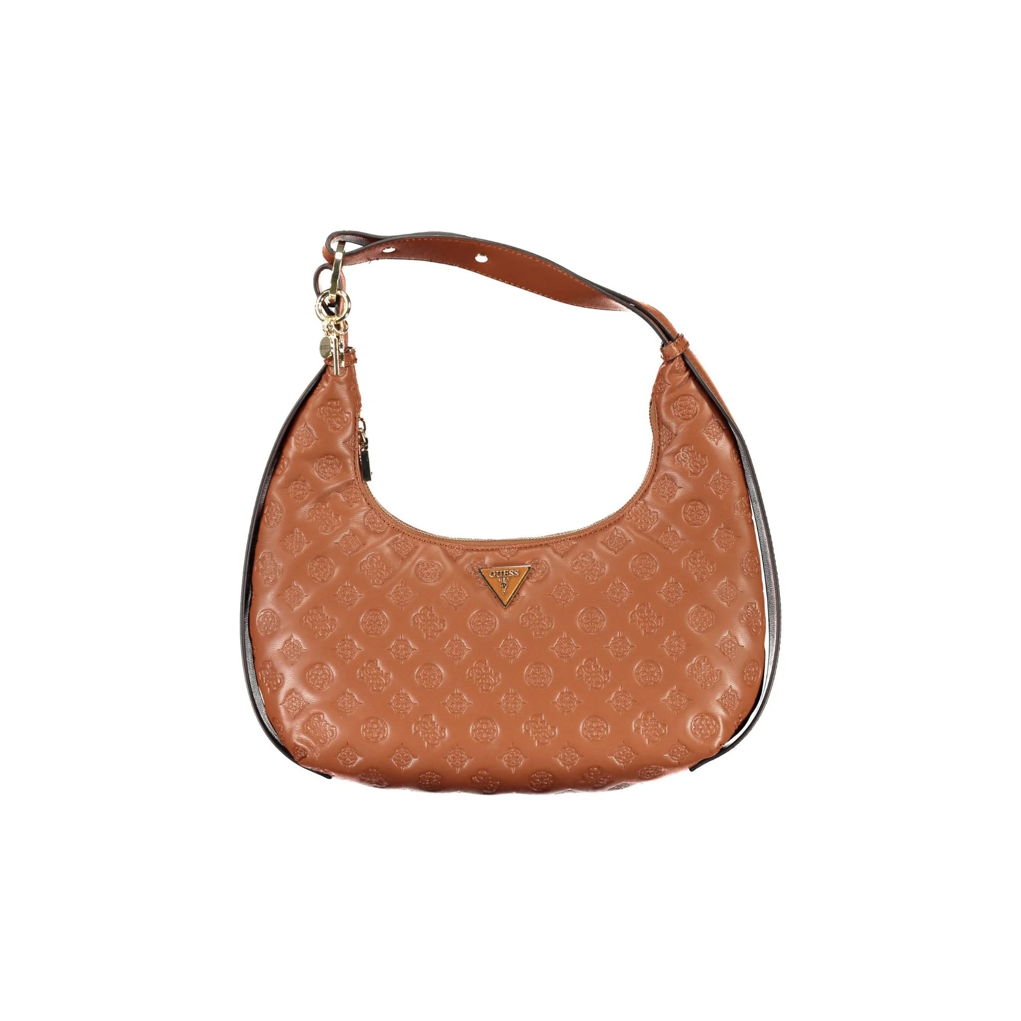 Guess Jeans Borsa a Spalla Donna Marroni Chiusura con Zip Borse Marrone - foto prodotto